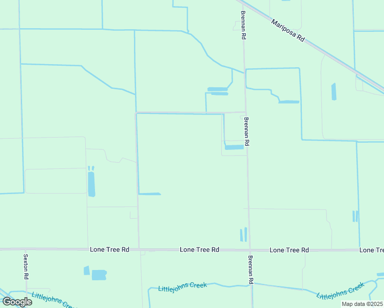 map of restaurants, bars, coffee shops, grocery stores, and more near 14089 Brennan Road in Escalon