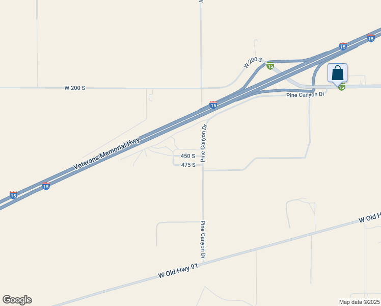 map of restaurants, bars, coffee shops, grocery stores, and more near 2246 450 South in Summit