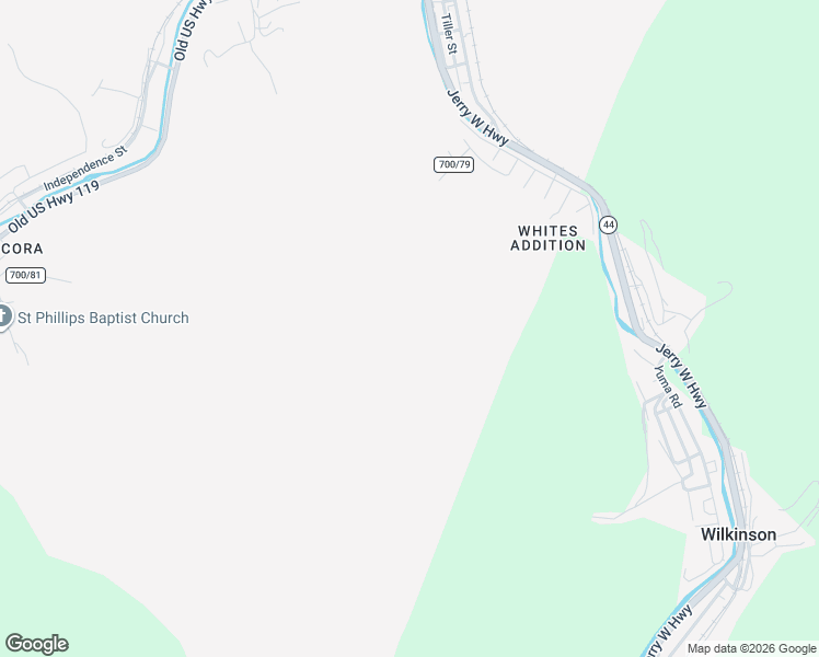 map of restaurants, bars, coffee shops, grocery stores, and more near Walnut Street in Logan