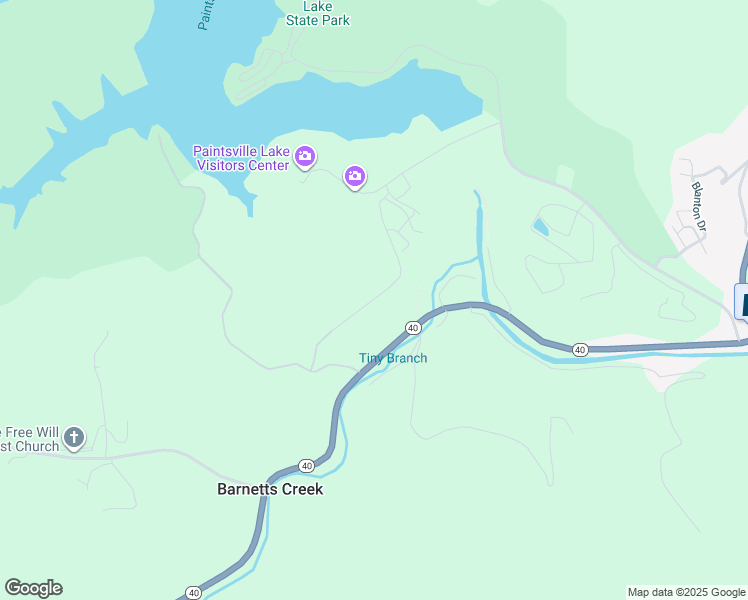 map of restaurants, bars, coffee shops, grocery stores, and more near Dam Maint in Johnson County