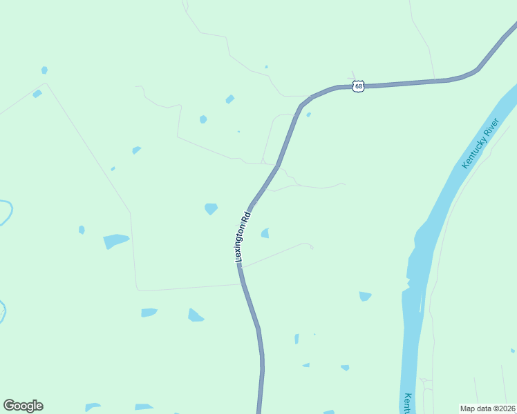 map of restaurants, bars, coffee shops, grocery stores, and more near 4166 Lexington Road in Harrodsburg