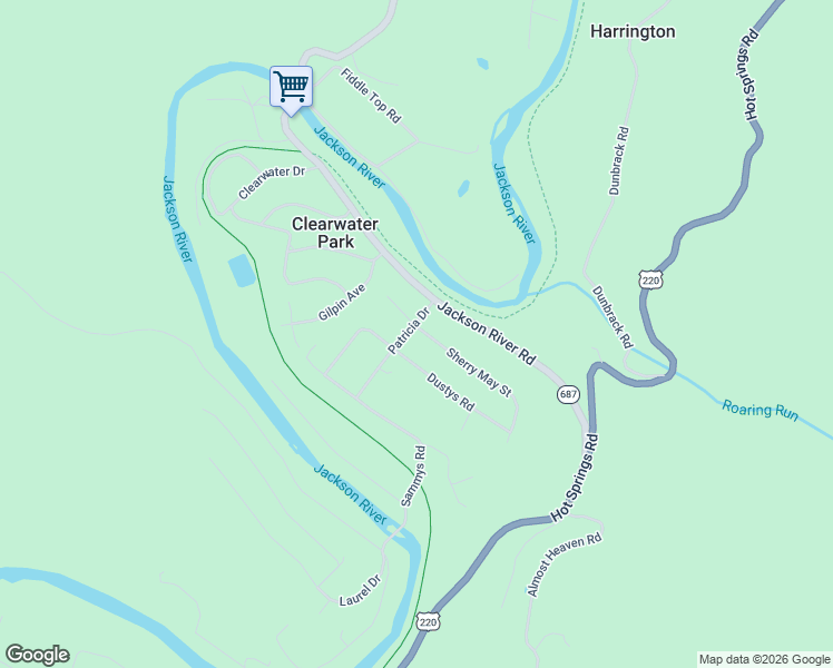 map of restaurants, bars, coffee shops, grocery stores, and more near 201 Sherry May Street in Covington