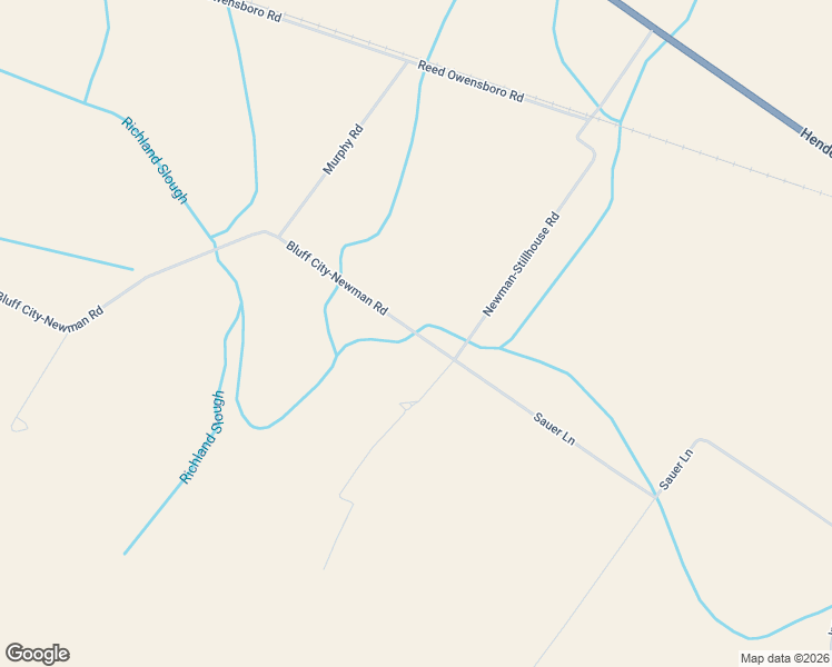 map of restaurants, bars, coffee shops, grocery stores, and more near 11000 Bluff City-Newman Road in Reed