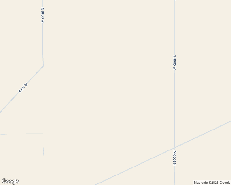 map of restaurants, bars, coffee shops, grocery stores, and more near North 8000 West in Beryl