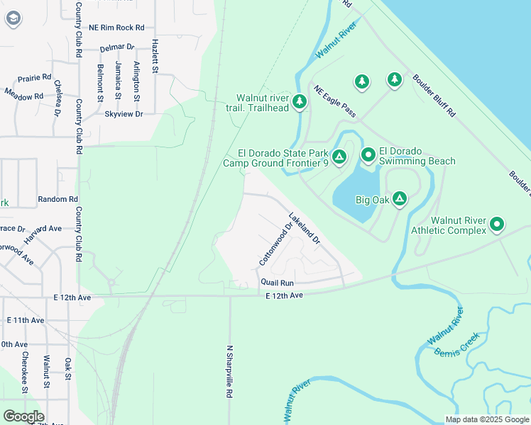 map of restaurants, bars, coffee shops, grocery stores, and more near 1724 Candace Lane in El Dorado