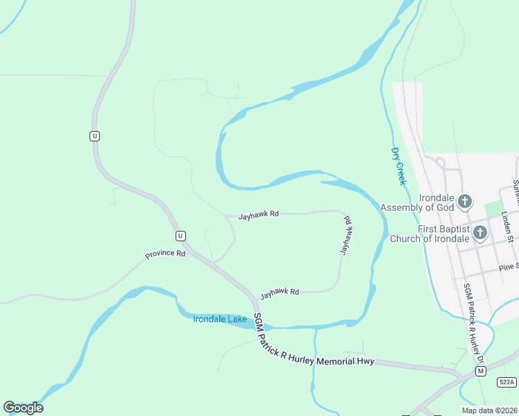 map of restaurants, bars, coffee shops, grocery stores, and more near 10828 Jayhawk Road in Irondale