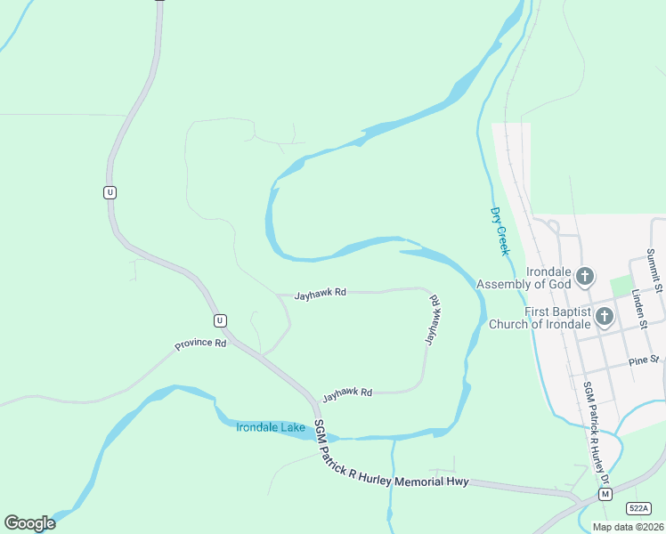 map of restaurants, bars, coffee shops, grocery stores, and more near 10828 Jayhawk Road in Irondale