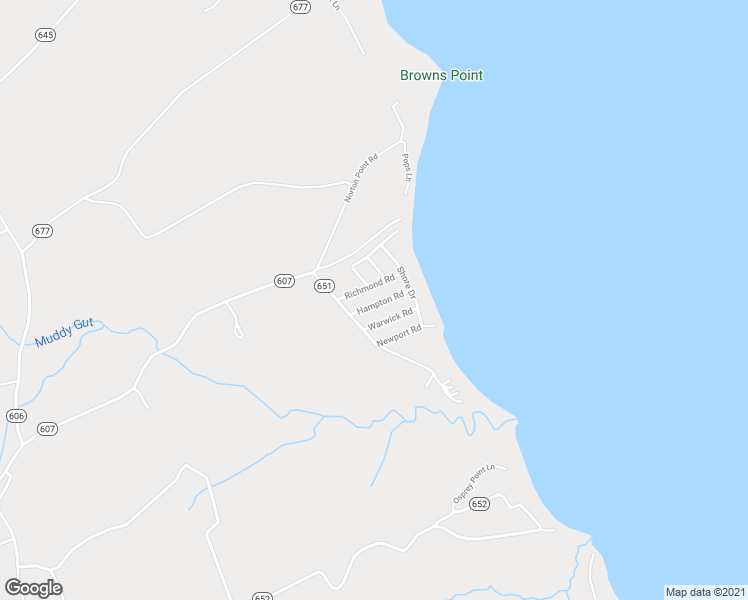 map of restaurants, bars, coffee shops, grocery stores, and more near 169 Hampton Road in Dunnsville