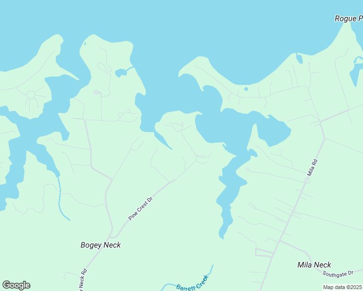 map of restaurants, bars, coffee shops, grocery stores, and more near 822-842 Pine Crest Dr in Heathsville