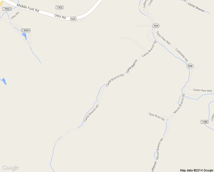 map of restaurants, bars, coffee shops, grocery stores, and more near Camp Branch Road in Inez