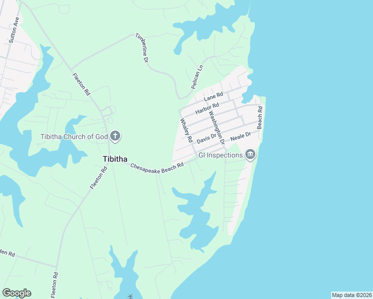 map of restaurants, bars, coffee shops, grocery stores, and more near 40 Whaley Lane in Reedville