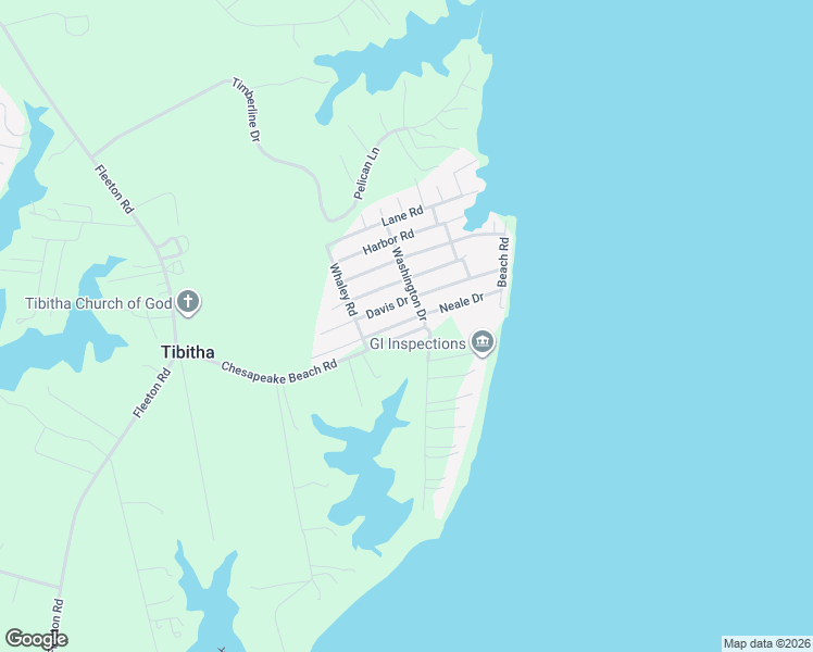map of restaurants, bars, coffee shops, grocery stores, and more near 529 Chesapeake Beach Road in Reedville