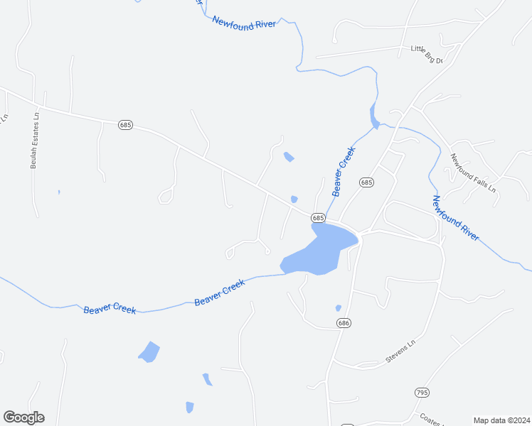 map of restaurants, bars, coffee shops, grocery stores, and more near 13125 Scotchtown Road in Beaverdam