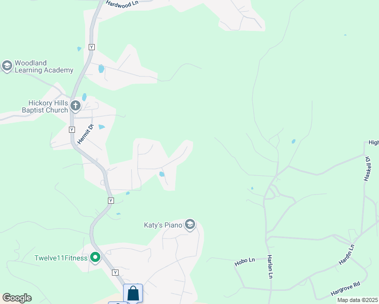 map of restaurants, bars, coffee shops, grocery stores, and more near 16760 Huntington Lane in Saint Robert