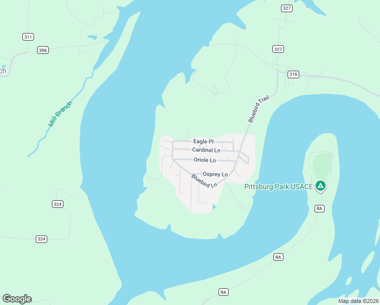 map of restaurants, bars, coffee shops, grocery stores, and more near 25680 County Road 327 in Urbana