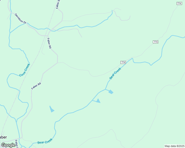 map of restaurants, bars, coffee shops, grocery stores, and more near 363 Appleberry Mountain Road in Faber