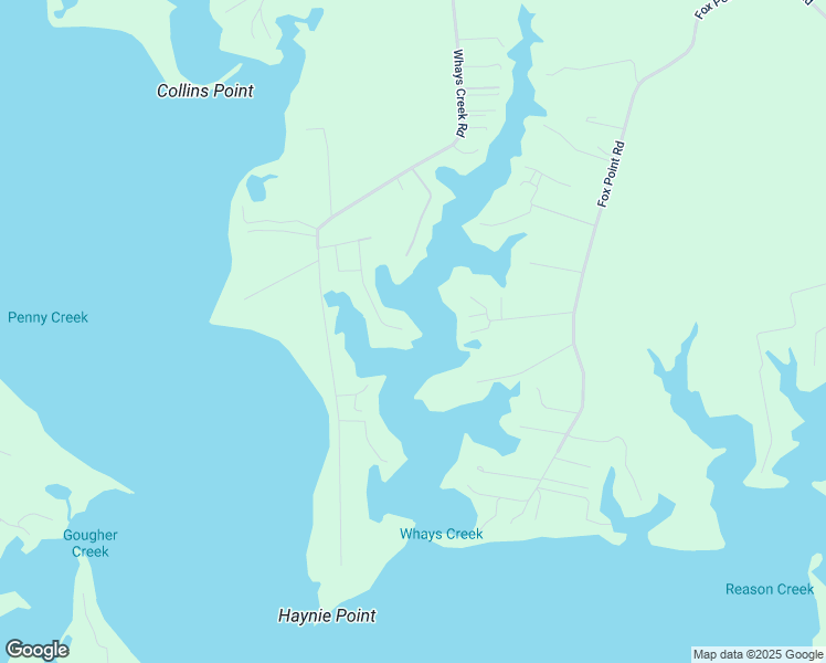 map of restaurants, bars, coffee shops, grocery stores, and more near 323 Lucom Point Drive in Reedville