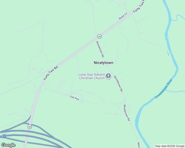 map of restaurants, bars, coffee shops, grocery stores, and more near 4798 Nicelytown Road in Clifton Forge