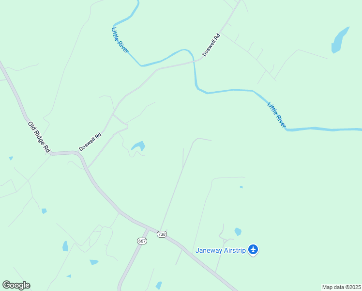 map of restaurants, bars, coffee shops, grocery stores, and more near 16015 Eastwood Lane in Doswell