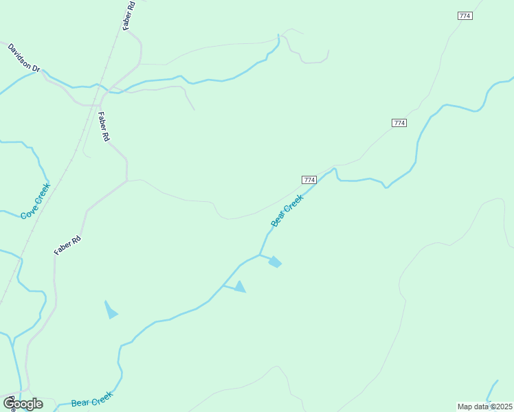 map of restaurants, bars, coffee shops, grocery stores, and more near 363-699 Appleberry Mountain Road in Faber