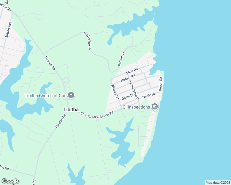 map of restaurants, bars, coffee shops, grocery stores, and more near Whaley Road in Reedville