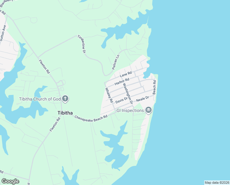 map of restaurants, bars, coffee shops, grocery stores, and more near 40 Virginia Road in Reedville