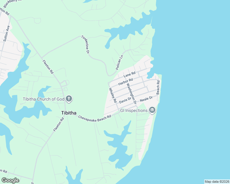 map of restaurants, bars, coffee shops, grocery stores, and more near 40 Virginia Road in Reedville