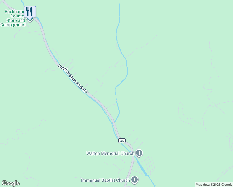 map of restaurants, bars, coffee shops, grocery stores, and more near 3107 Douthat Road in Clifton Forge