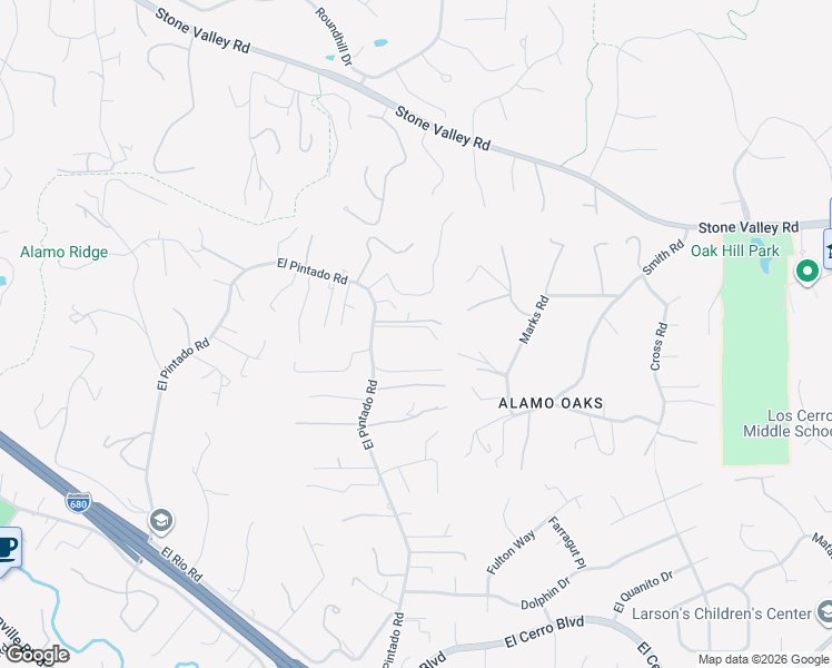 map of restaurants, bars, coffee shops, grocery stores, and more near 323 El Pintado Heights Drive in Danville