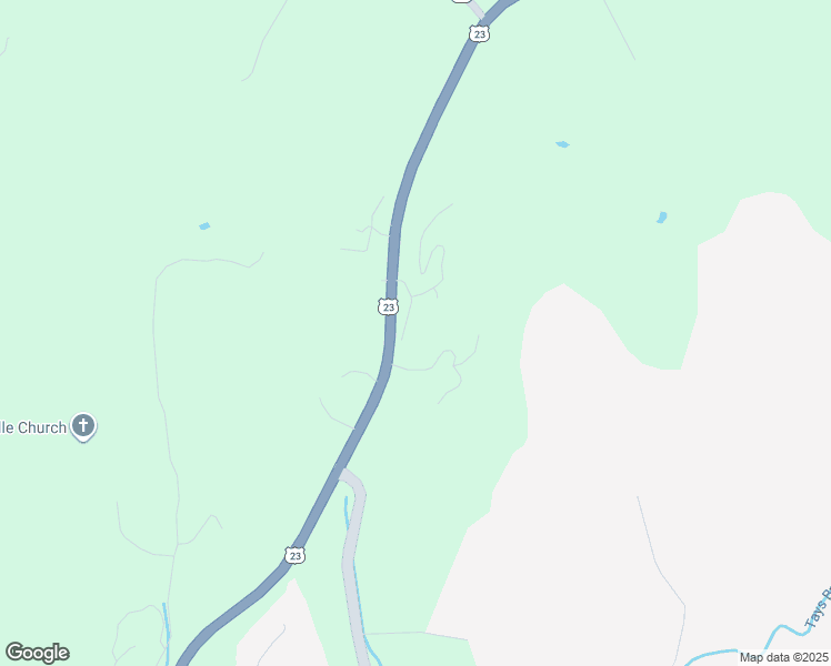 map of restaurants, bars, coffee shops, grocery stores, and more near 100 Robinson Drive in Paintsville
