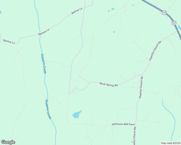 map of restaurants, bars, coffee shops, grocery stores, and more near 952 Rock Spring Road in Bumpass