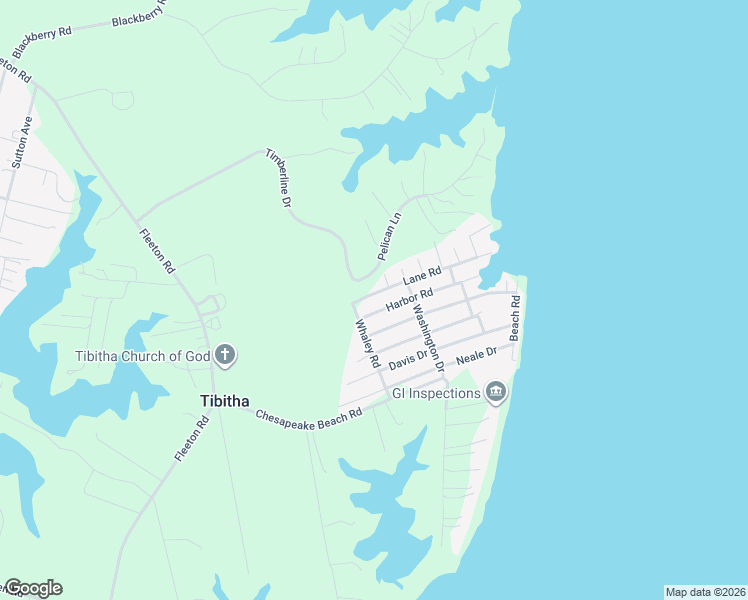 map of restaurants, bars, coffee shops, grocery stores, and more near 182 Lane Road in Reedville