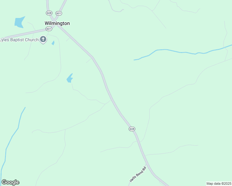 map of restaurants, bars, coffee shops, grocery stores, and more near Wilmington Road in Palmyra