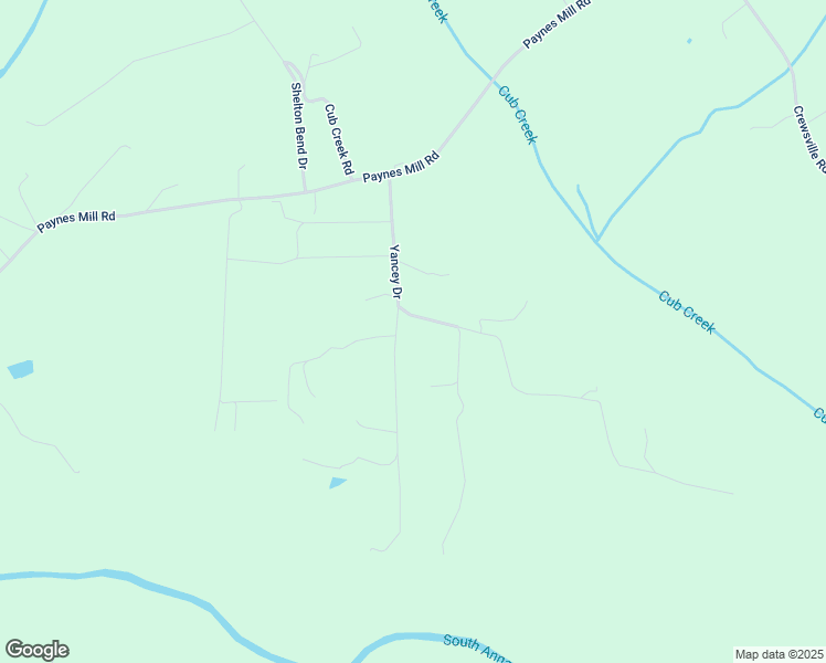 map of restaurants, bars, coffee shops, grocery stores, and more near 420 Yancey Drive in Bumpass