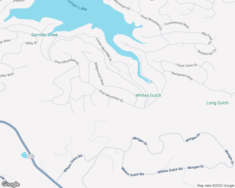 map of restaurants, bars, coffee shops, grocery stores, and more near 20010 Pine Mountain Drive in Groveland