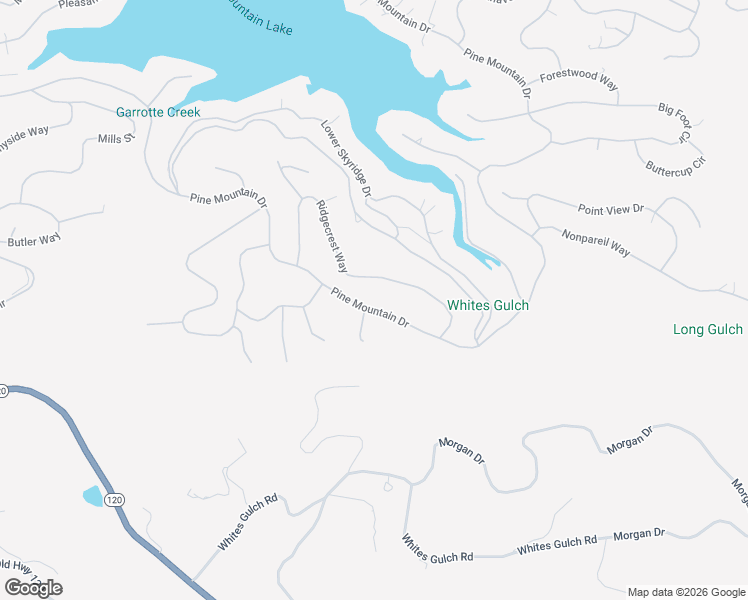 map of restaurants, bars, coffee shops, grocery stores, and more near 20010 Pine Mountain Drive in Groveland