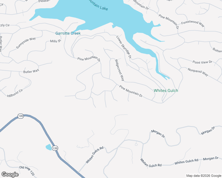 map of restaurants, bars, coffee shops, grocery stores, and more near 20289-20299 Little Valley Road in Groveland
