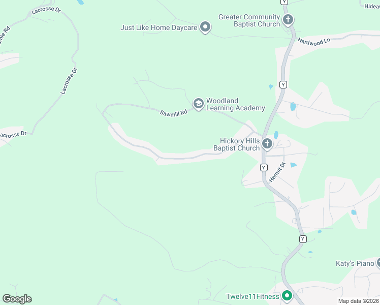 map of restaurants, bars, coffee shops, grocery stores, and more near 16965 Lensman Road in Saint Robert