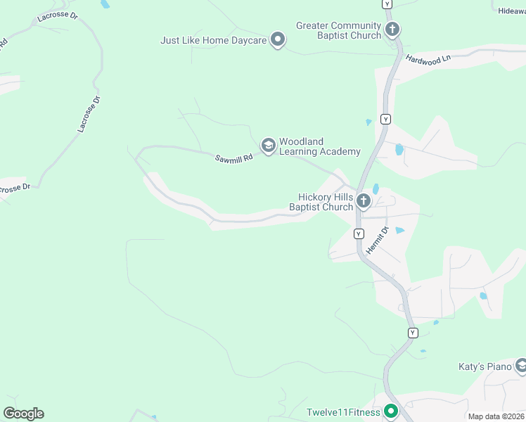 map of restaurants, bars, coffee shops, grocery stores, and more near 16965 Lensman Road in Saint Robert