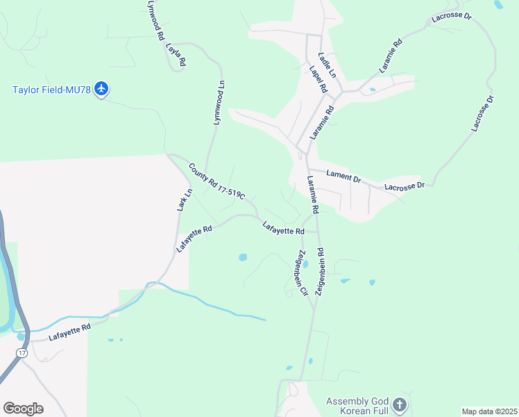 map of restaurants, bars, coffee shops, grocery stores, and more near 18525 Lynn Lane in Waynesville