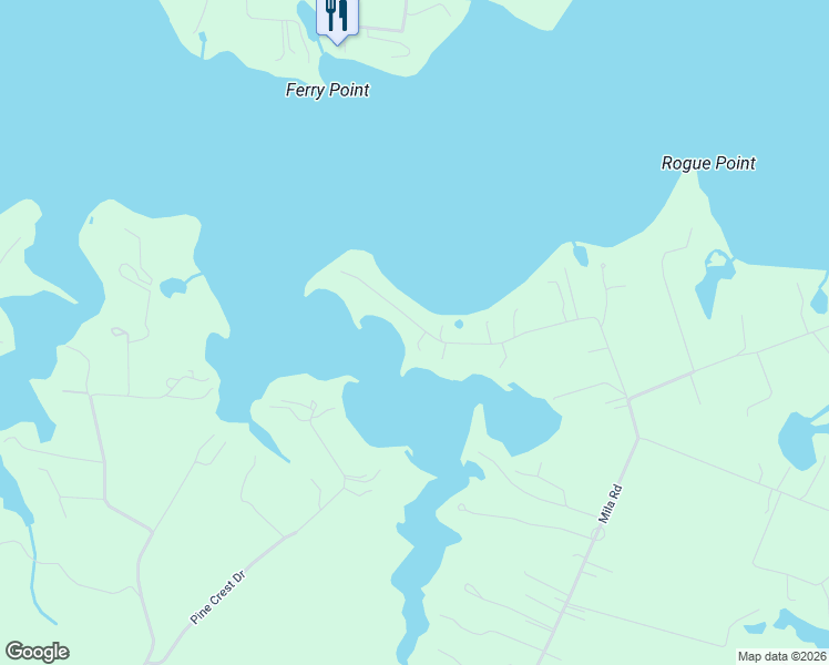 map of restaurants, bars, coffee shops, grocery stores, and more near 573 Lee Dale Drive in Heathsville