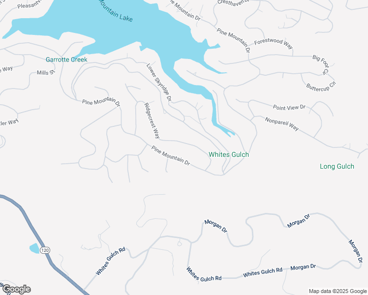 map of restaurants, bars, coffee shops, grocery stores, and more near 20010 Pine Mountain Drive in Groveland