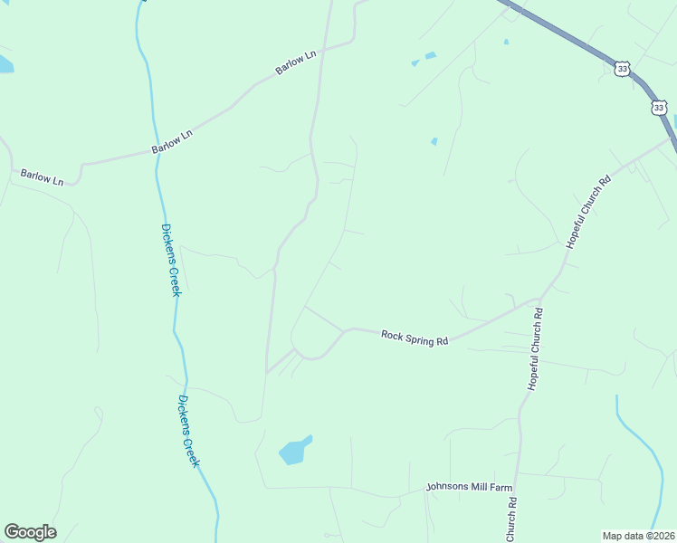 map of restaurants, bars, coffee shops, grocery stores, and more near 952 Rock Spring Road in Bumpass