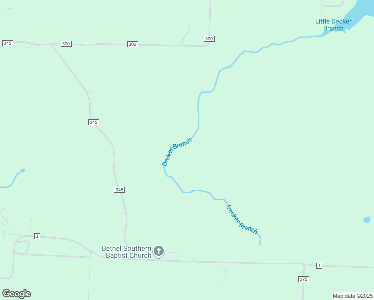 map of restaurants, bars, coffee shops, grocery stores, and more near County Road 245 in Pittsburg