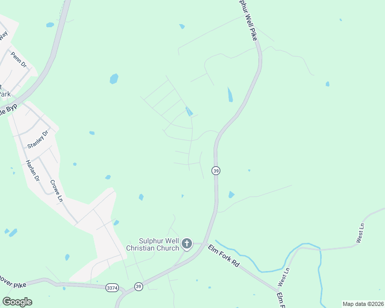 map of restaurants, bars, coffee shops, grocery stores, and more near 308 Shelburne Way in Nicholasville