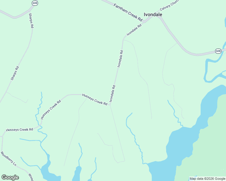 map of restaurants, bars, coffee shops, grocery stores, and more near Ivondale Road in Warsaw