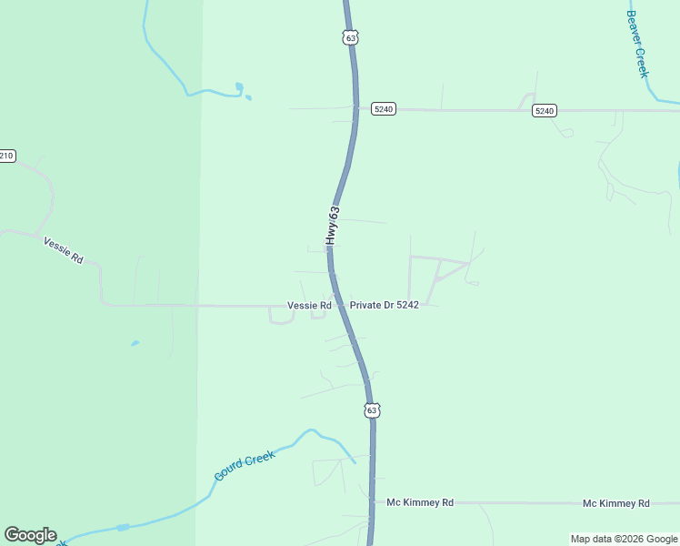 map of restaurants, bars, coffee shops, grocery stores, and more near 17400 U.S. 63 in Rolla