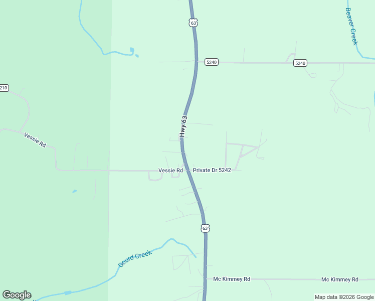 map of restaurants, bars, coffee shops, grocery stores, and more near 17400 US Highway 63 in Rolla