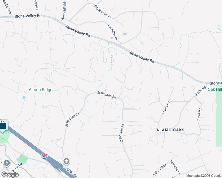 map of restaurants, bars, coffee shops, grocery stores, and more near 12 Quiet Country Lane in Danville
