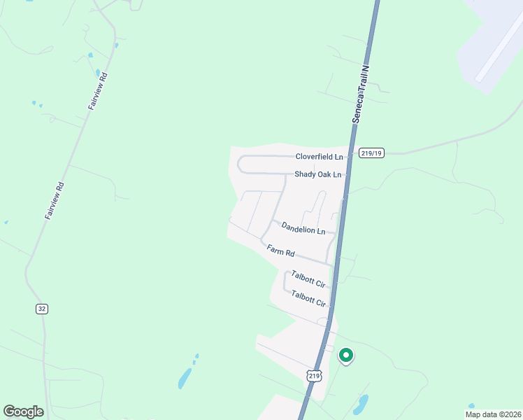 map of restaurants, bars, coffee shops, grocery stores, and more near 343 Farm Road in Lewisburg